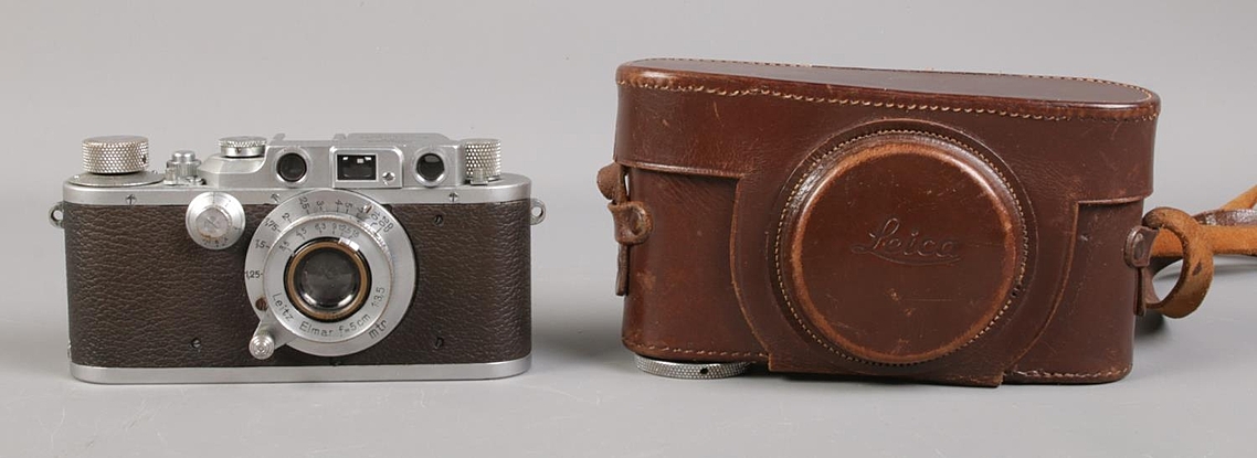 A Leica D.R.P Ernst Leitz Wetzlar camera - Paul Beighton