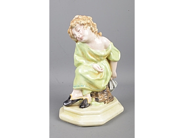 An early Royal Doulton figurine; 'Sleepy